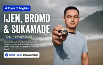 Ijen Bromo Sukamade Tour 4 Days 3 Nights from Banyuwangi